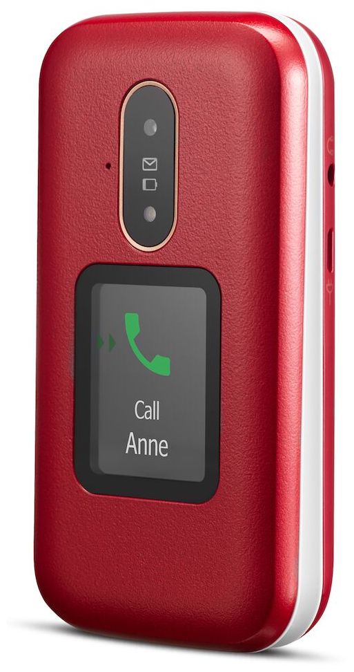 Zoll) mm expert von 6880 (0.28 Technomarkt Smartphone 7,11 MP 4G Single 2 Doro (Rot) SIM