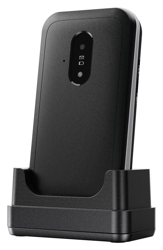 Leva E22 4G Smartphone 7,11 cm (2.8 Zoll) 0,3 MP Single SIM  (Schwarz, Weiß) 