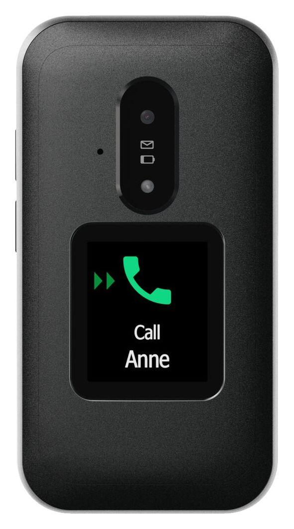 Leva E30 4G Smartphone 7,11 cm (2.8 Zoll) 0,3 MP Single SIM  (Schwarz, Weiß) 