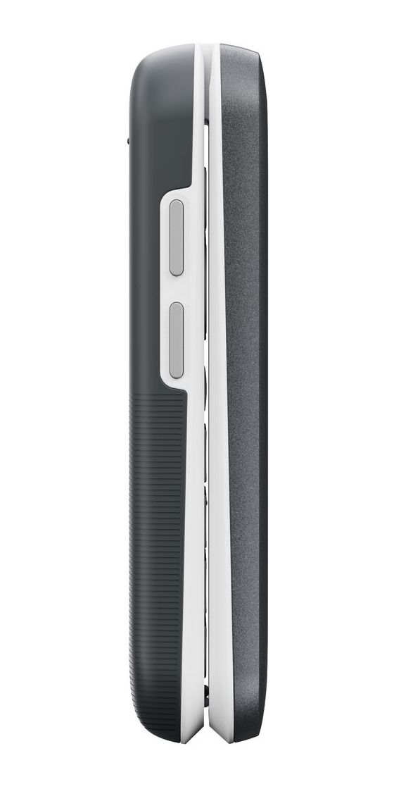 Leva L30 4G Smartphone 7,11 cm (2.8 Zoll) 2 MP Single SIM  (Schwarz, Weiß) 