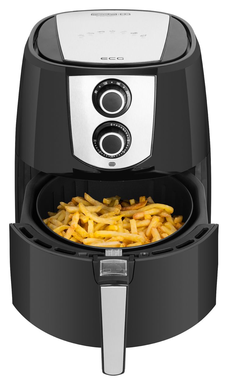 AF3501 Crispy Low Fat Fritteuse 3,5 l 1500 W  (Schwarz) 