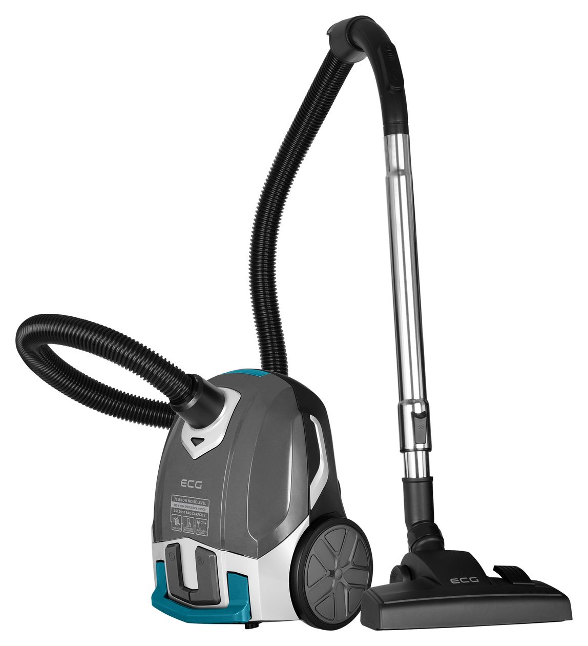 VP S1050 Bodenstaubsauger Beutellos 700 W HEPA  (Türkis, Grau) 