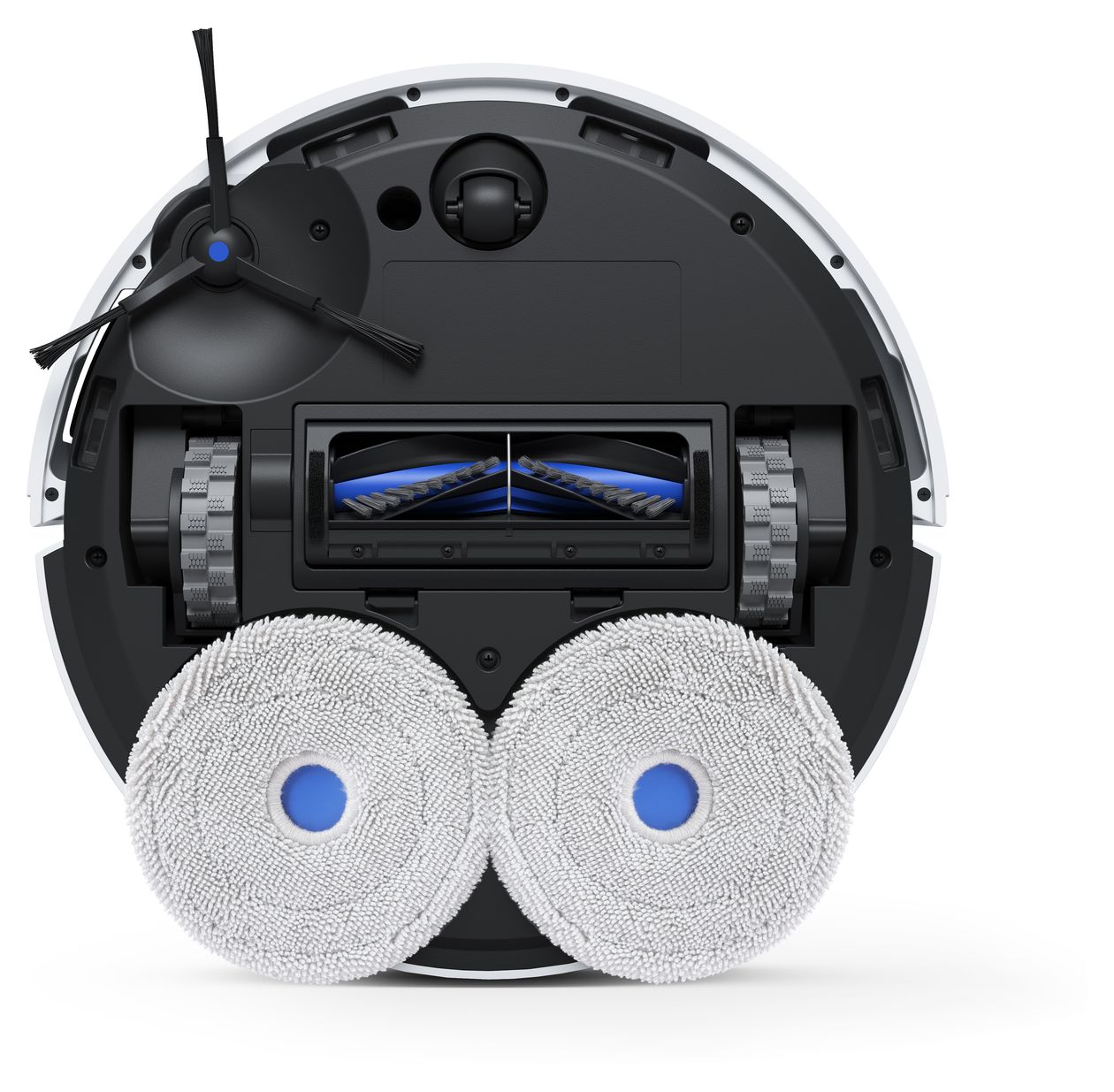 Deebot Mini Saugroboter nass/trocken 150 min Akku 9000 Pascal Leistung  (Blau, Weiß) 