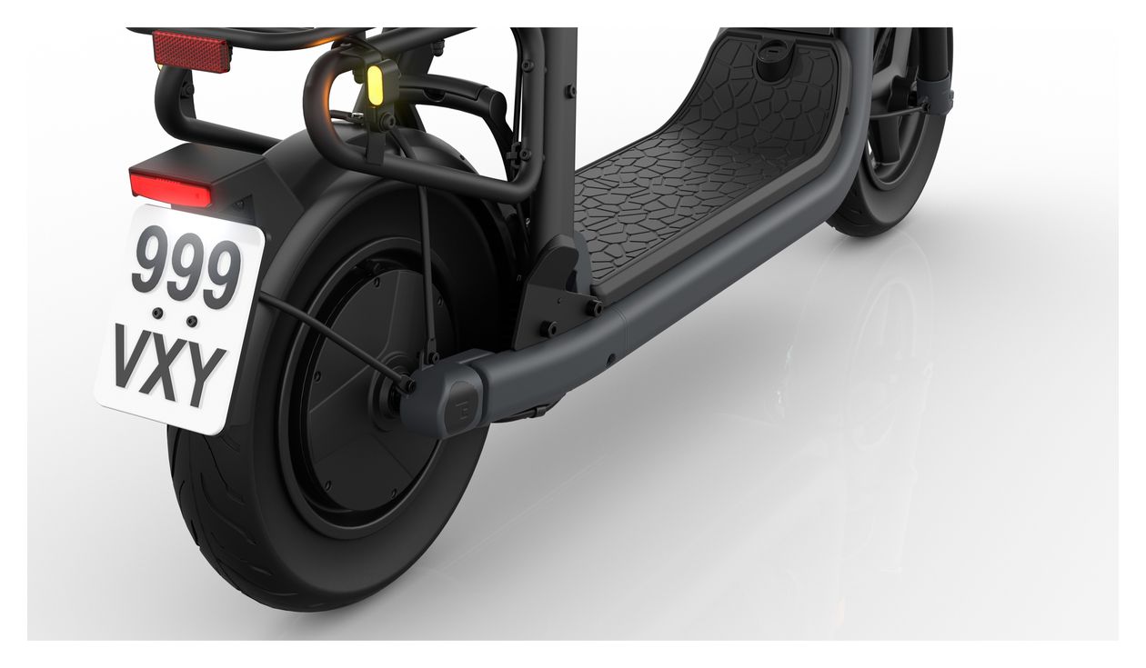 GTs E-Scooter 949 Wh 100 km Reichweite 34,9 kg  (Graphit, Grau) 