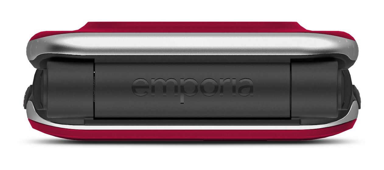 Joy V228 Seniorenhandy 4G Smartphone 7,11 cm (2.8 Zoll) 2 MP Single SIM  (Rot) 