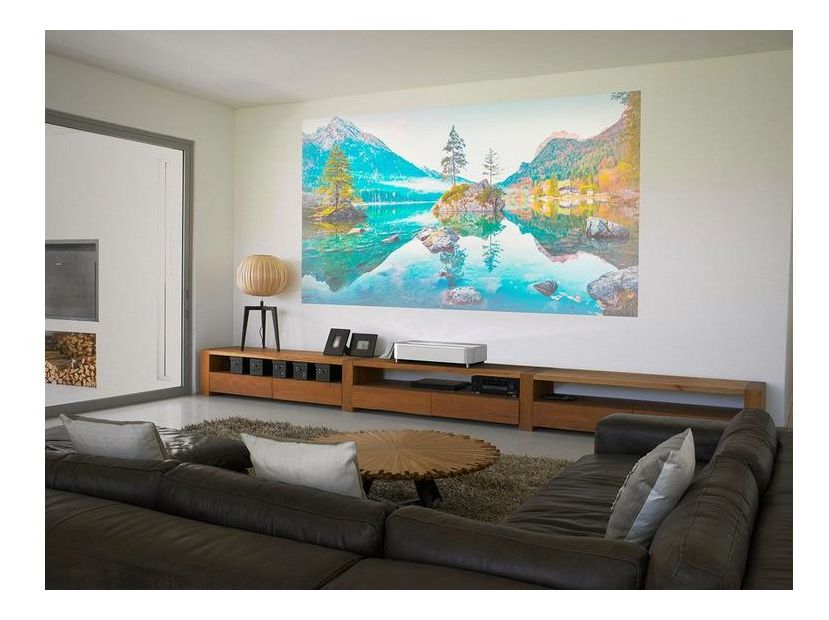 EH-LS800W 4K+ (5120x3200) 3LCD Laser Ultra-Short-Throw-Projektor 4000 ANSI Lumen  (Weiß) 