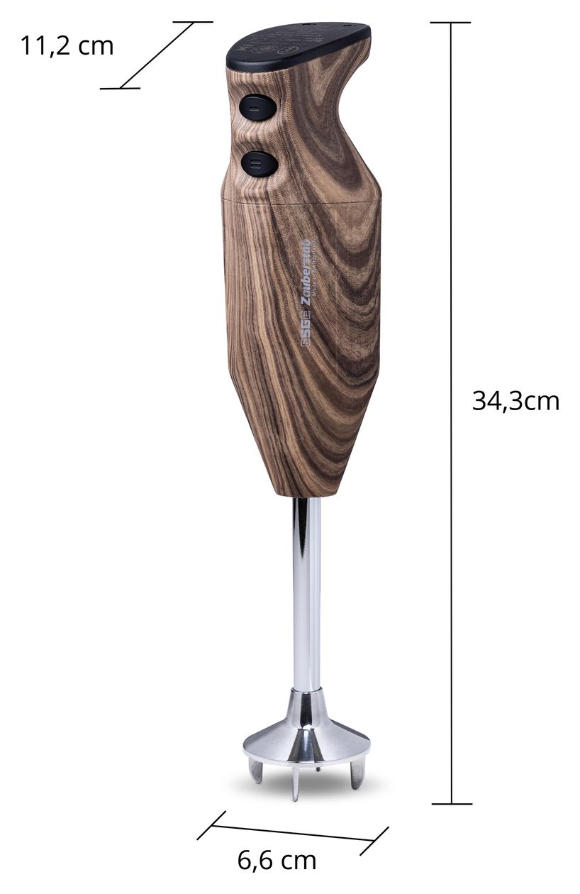 Design Edition Nussbaum Zauberstab Stabmixer 200 W  (Braun) 