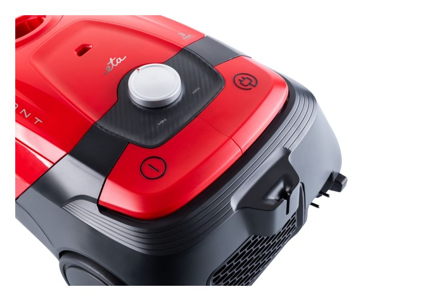 Brillan Bodenstaubsauger mit Staubbeutel 700 W  (Schwarz, Rot) 