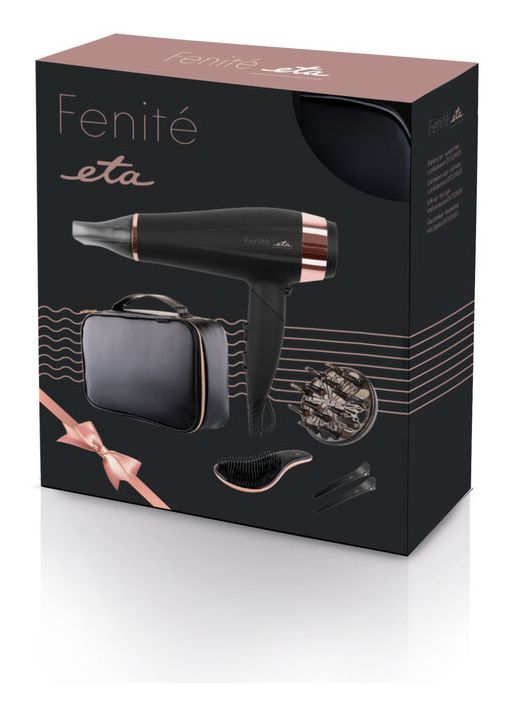 Fenité Set Black Edition Haartrockner 2200 W  (Schwarz) 