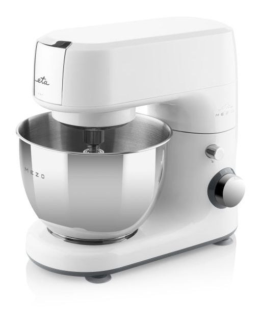 Mezo III Bravo 1000 W Küchenmaschine 4 l  (Edelstahl, Weiß) 