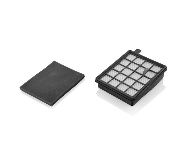 Salvet Bodenstaubsauger Beutellos 700 W HEPA  (Schwarz, Rot, Weiß) 