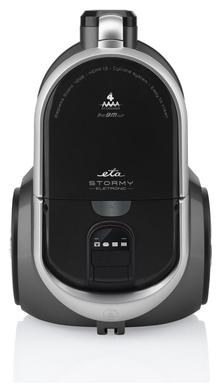 Stormy Bodenstaubsauger Beutellos 800 W HEPA  (Schwarz, Blau) 