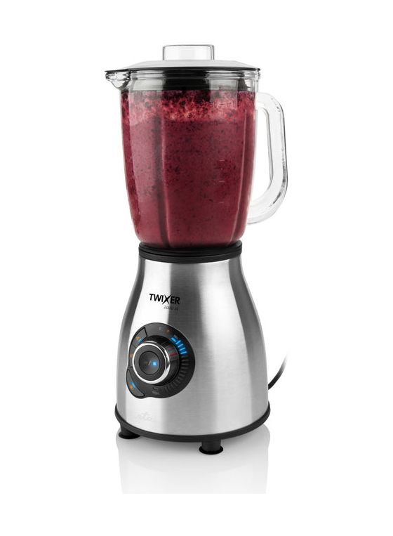 Twixer 1,75 l Standmixer 1000 W  (Schwarz, Edelstahl) 