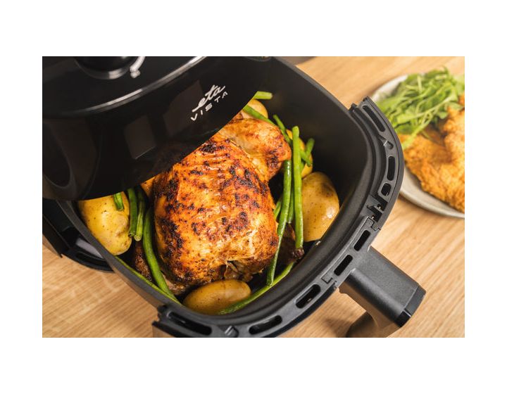 Vista Heißluftfritteuse 4,3 l 1300 W  (Schwarz) 