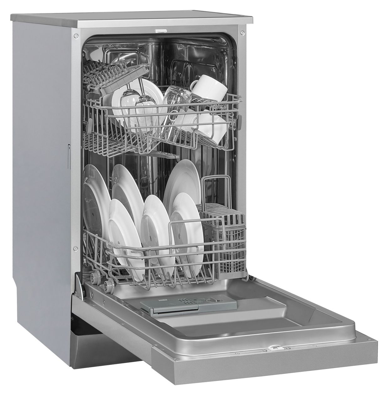 GSP9109-030E 45 cm Geschirrspüler freistehend Leise 9 Maßgedecke 