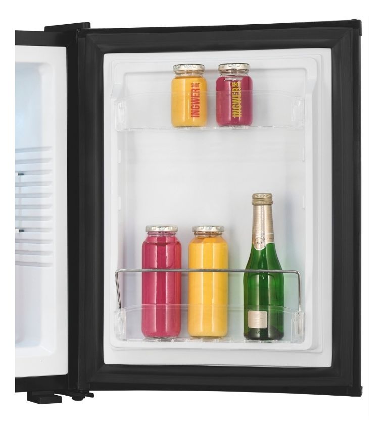 KB40-V-S-460F 33 l 59,8 cm Tischkühlschrank EEK: F 89 kWh Jahr  (Schwarz) 