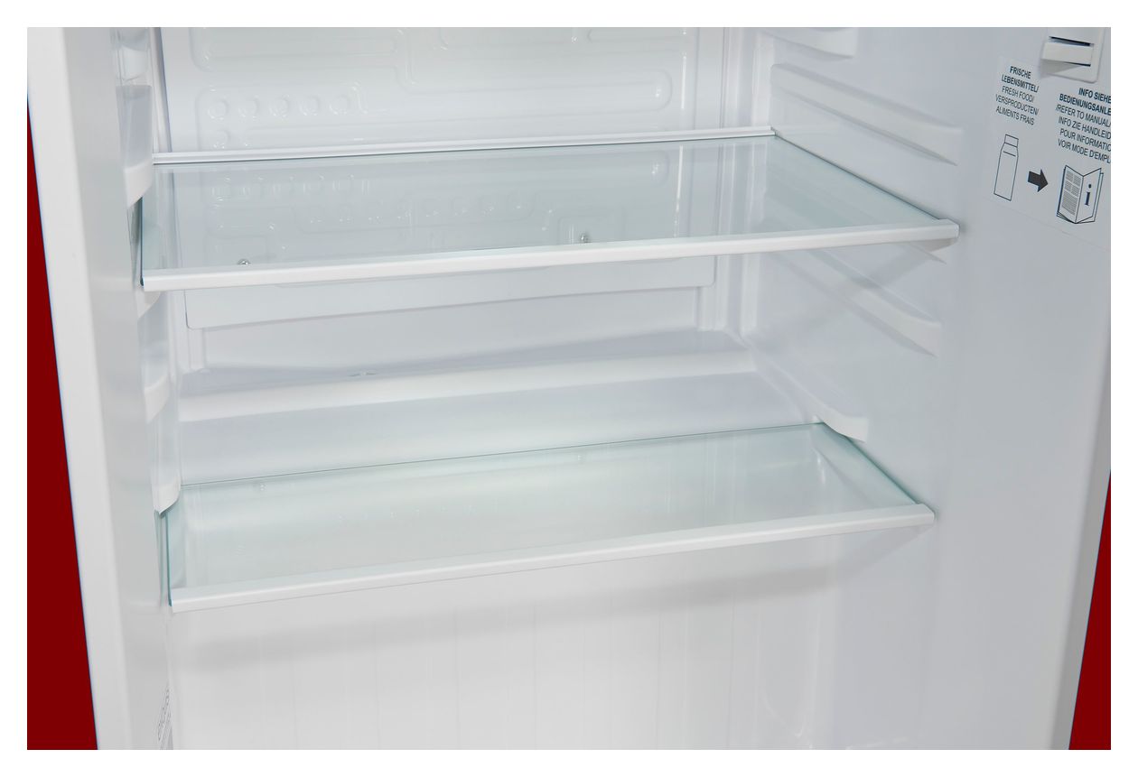 KB60-V-090E 52 l Tischkühlschrank EEK: E 81 kWh Jahr  (Rot) 