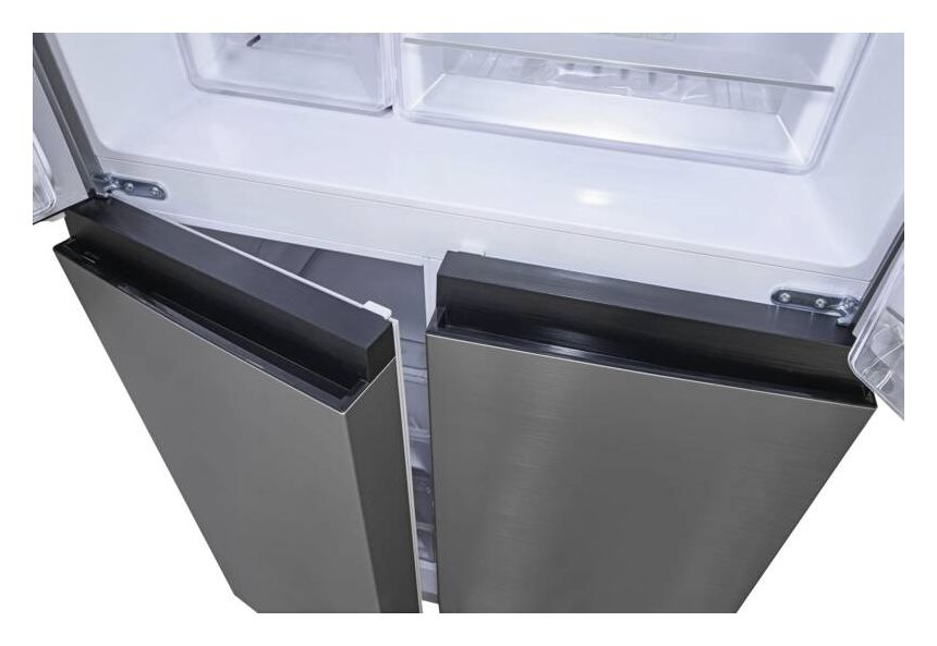 MD425-150-040C Side-by-Side Kühl-/ Gefrierkombination 271 l / 150 l 182 kWh NoFrost 1800 mm x 795 mm  (Schwarz, Edelstahl) 