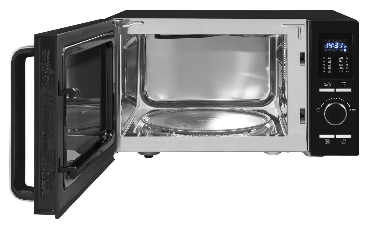 MW8925-7 Freistehende Mikrowelle 900 W Größe: klein 11 Stufen Grill  (Schwarz) 