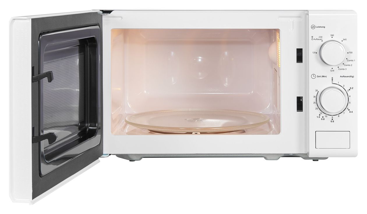 MW900-030G Standgeräte Solo 700 W Größe: klein 5 Stufen Grill  (Weiß) 