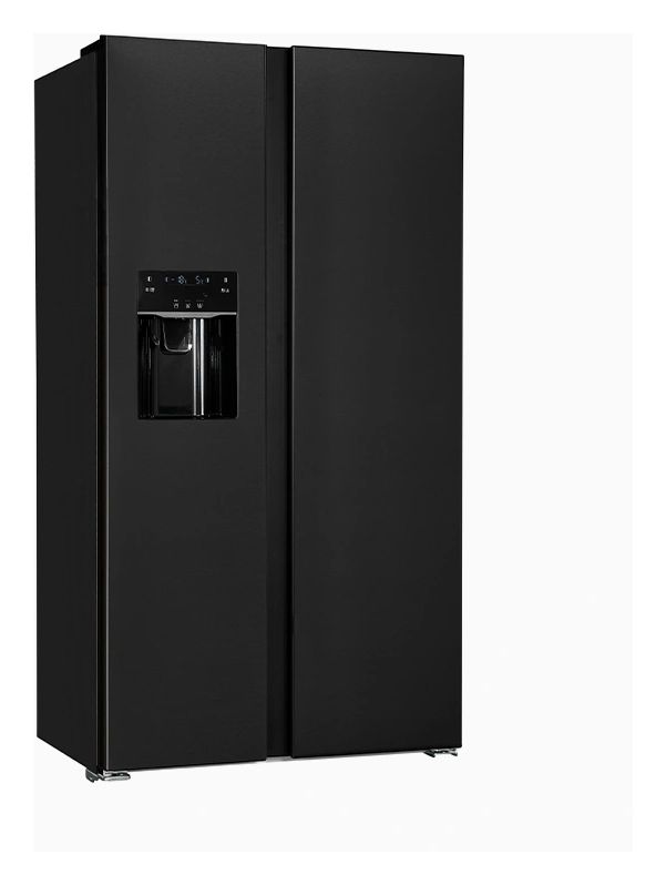 SBS520-CF-040E Side-by-Side Kühl-/ Gefrierkombination 344 l / 169 l 306 kWh NoFrost 1775 mm x 910 mm  (Schwarz) 