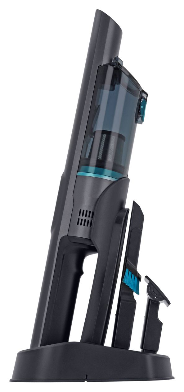 AS1480LT Handstaubsauger Beutellos bis 35 min Laufzeit 14,8 V EPA (Schwarz, Blau, Silber) 