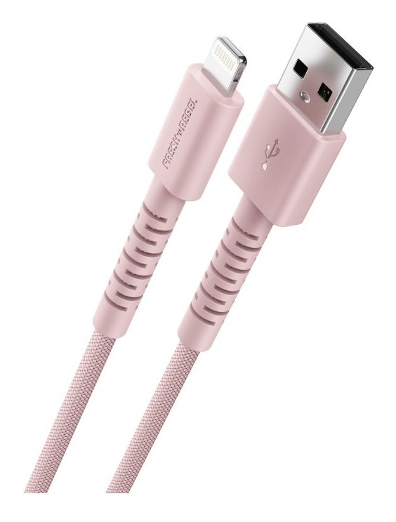 2ULC201PP Rundkabel Lightning auf USB A Männlich 2 m  (Pink) 