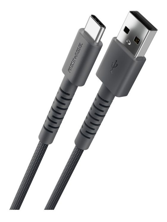 2ULC201SG Rundkabel Lightning auf USB A Männlich 2 m  (Grau) 
