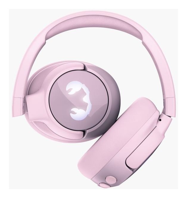 Clam Junior Ohraufliegender Bluetooth Kopfhörer kabellos 60 h Laufzeit USB Typ-C  (Pink) 