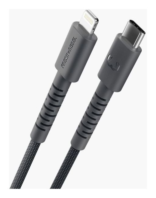 FlexWave Lightning auf USB C Männlich 0,7 m  (Grau) 