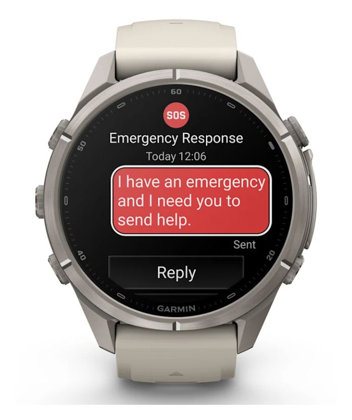 Fenix 9 Pro 43 mm Smartwatch Rund  (Titan) 