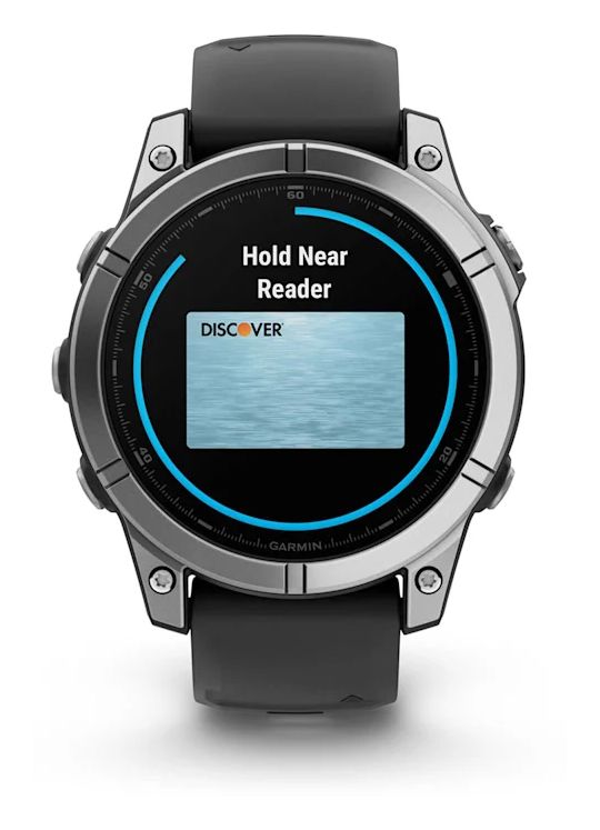 Fenix E Digital 47 mm  Smartwatch Rund  (Edelstahl) 
