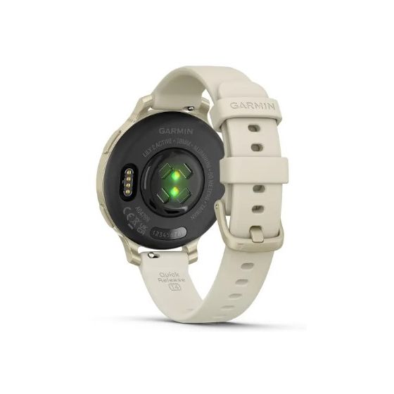 Lily 2 Active Digital 38 mm  Smartwatch Rund  (Beige) 