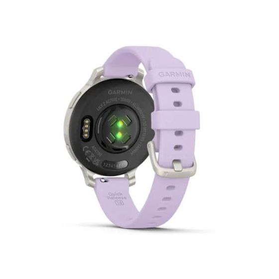 Lily 2 Active Digital 38 mm  Smartwatch Rund  (Silber) 