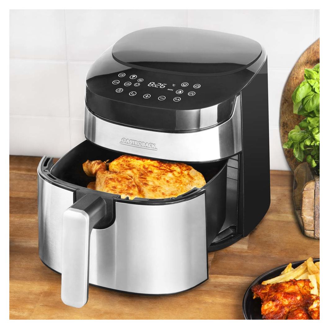 42582 Air Pro Heißluftfritteuse 3,7 l 1300 W  (Schwarz, Edelstahl) 