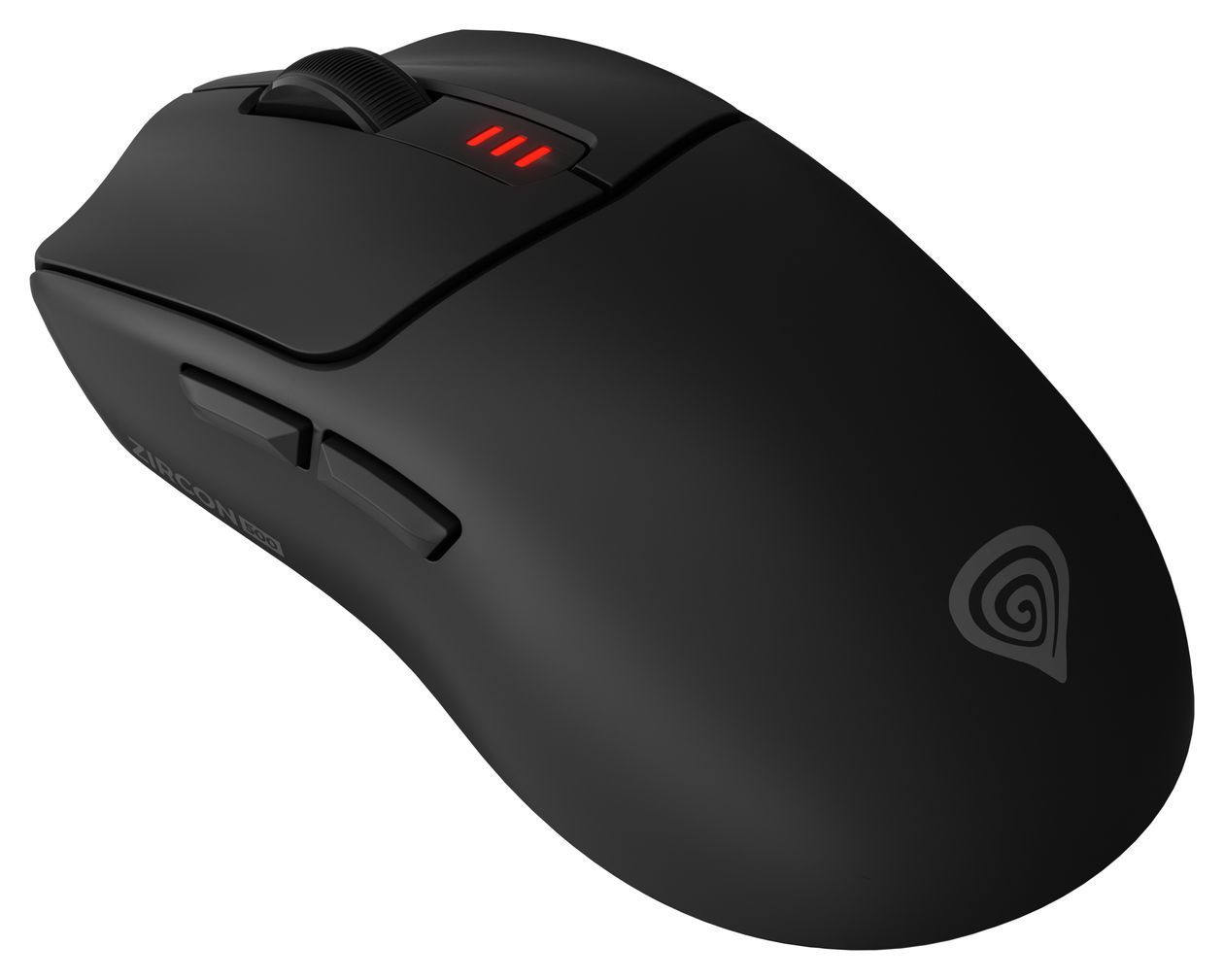 Zircon 500 10000 DPI Gaming Maus Optisch  (Schwarz) 