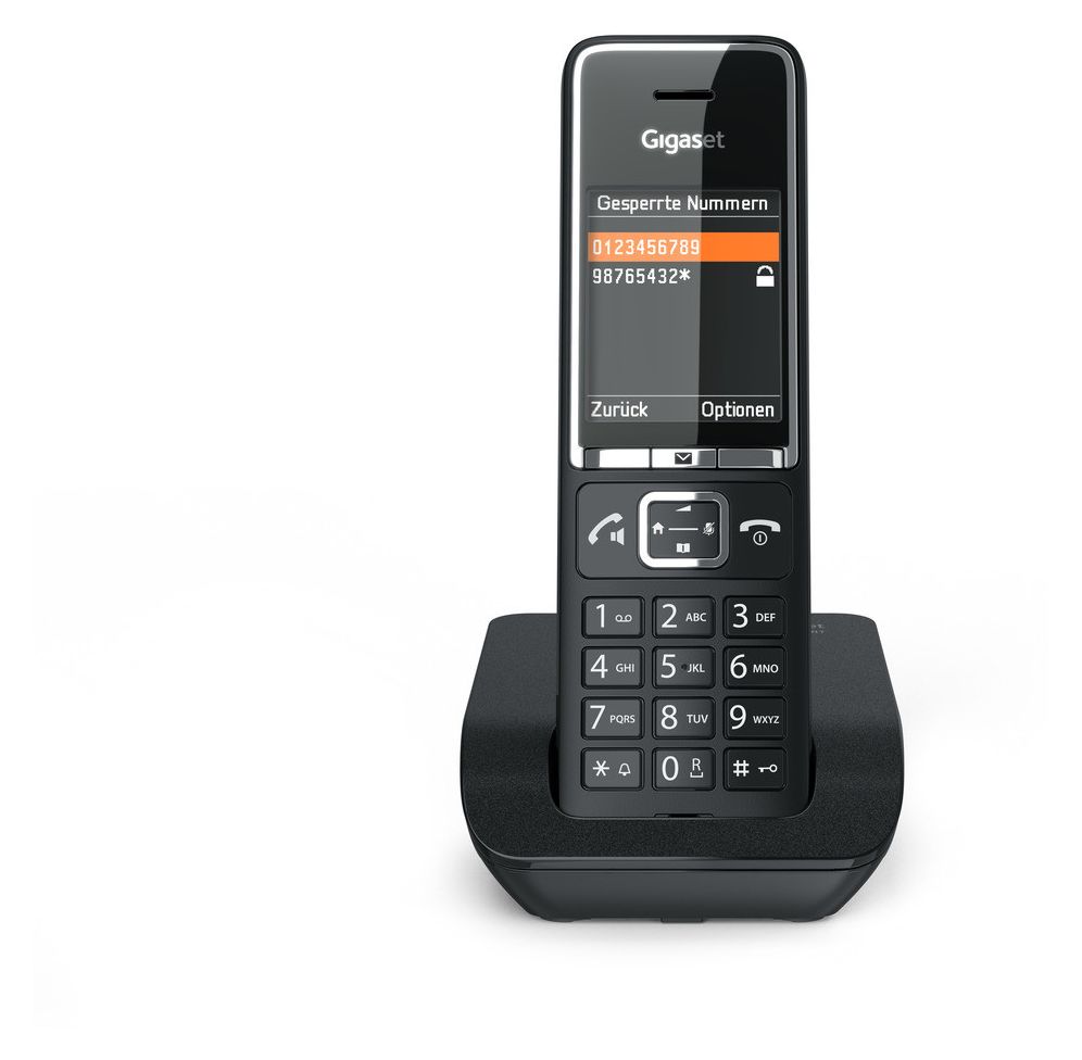 Comfort 550 Analoges Telefon  (Schwarz) 