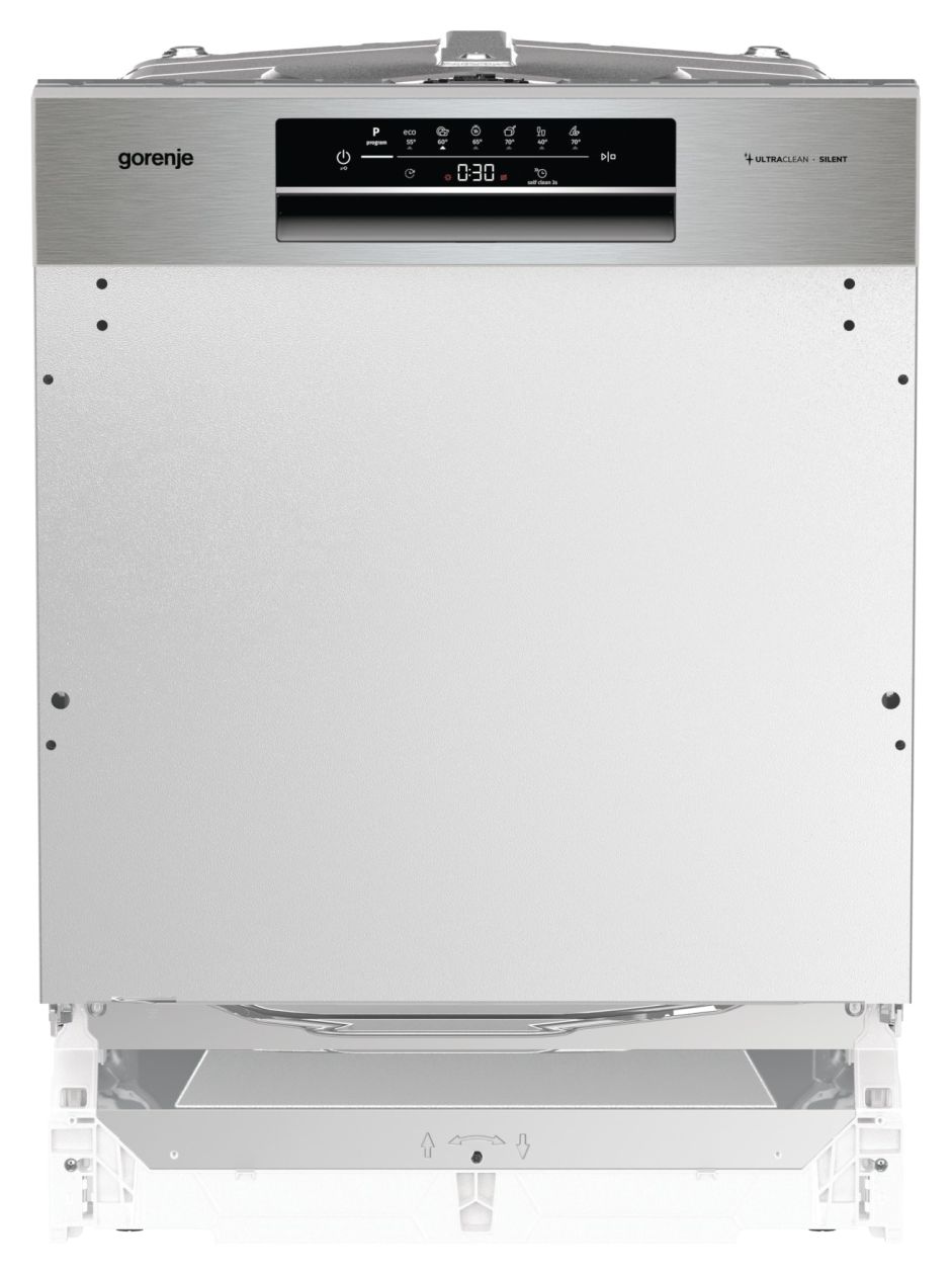 GI642E90X 60 cm Geschirrspüler teilintegriert (ohne Front) Leise 13 Maßgedecke aquaStop Funktion 