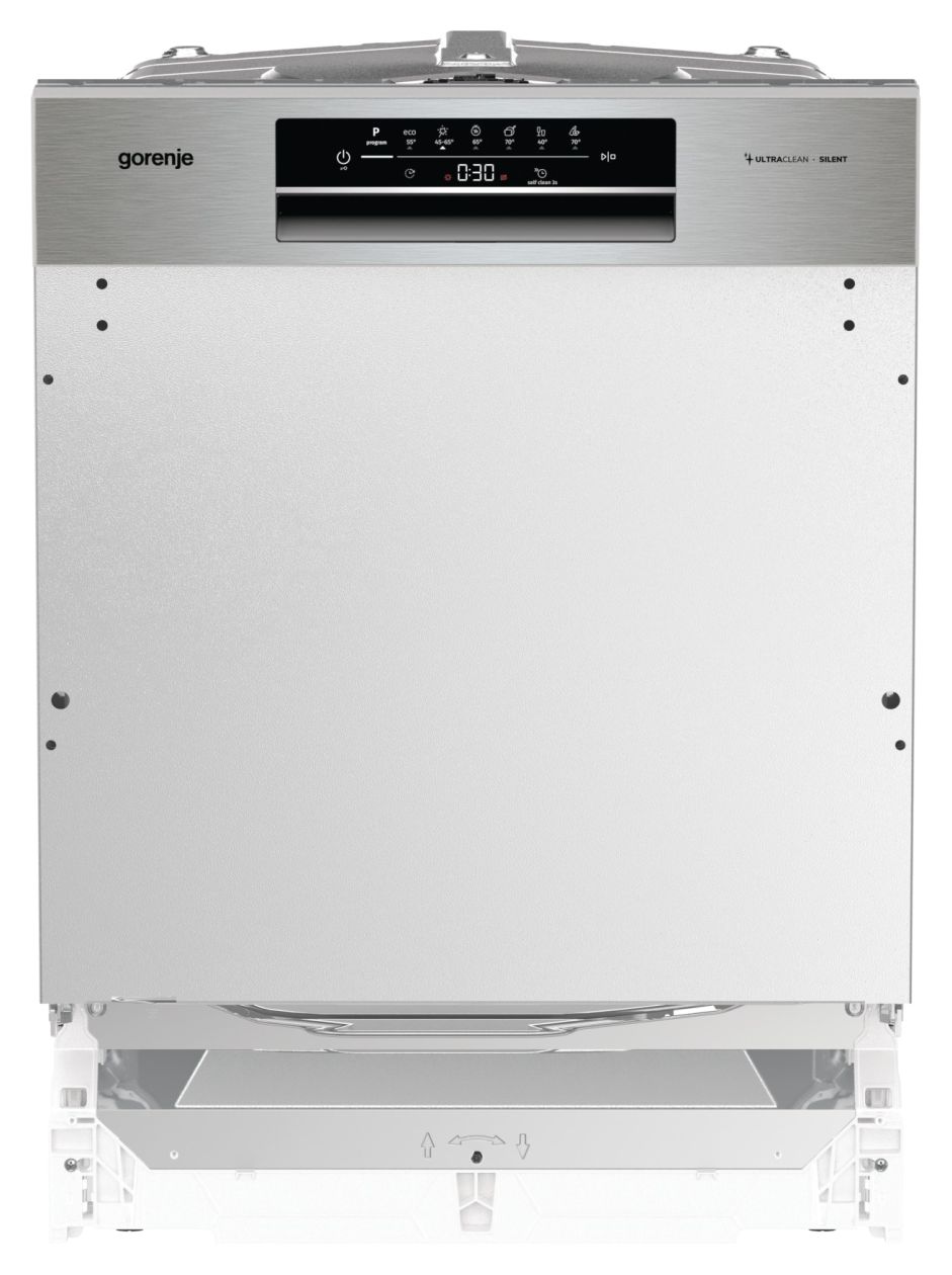 GI643D90X 60 cm Geschirrspüler teilintegriert (ohne Front) Leise 16 Maßgedecke aquaStop Funktion 