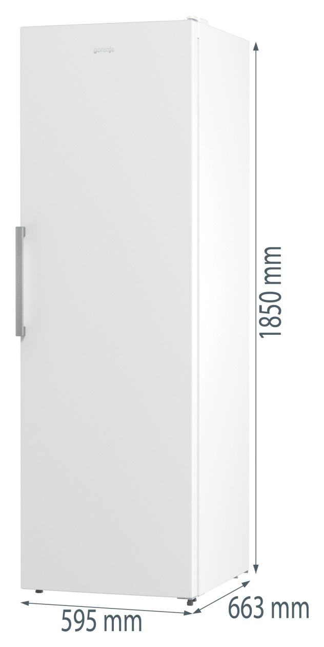 R619EEW5 398 l / 398 l Kühlschrank freistehend EEK: E 122,64 kWh Jahr  (Weiß) 