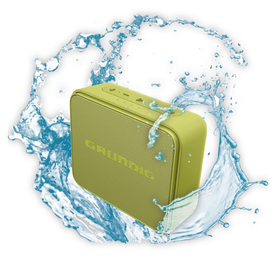 Jam+ 3,5 W Bluetooth Lautsprecher IPX7 Laufzeit bis 30 h  (Limette) 
