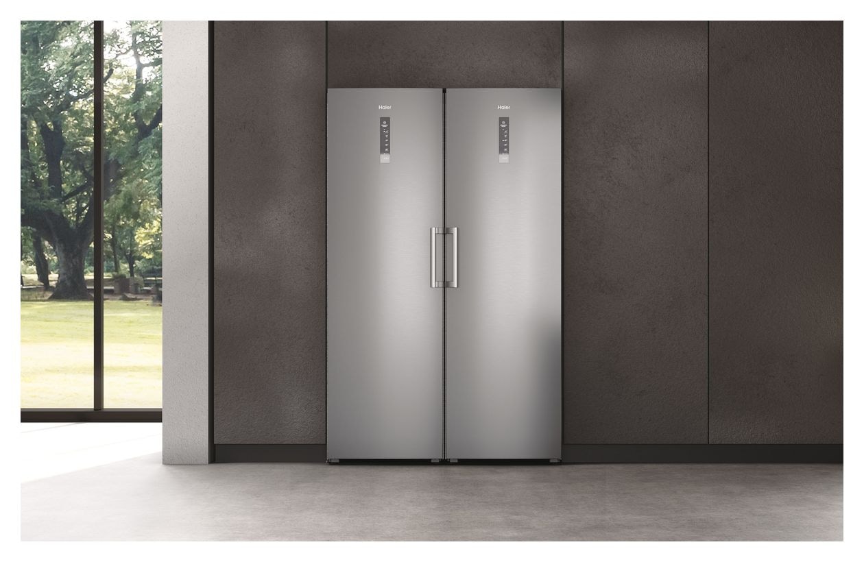 H3F330SEH1 330 l Gefrierschrank 266 kWh Jahr NoFrost  (Grau) 