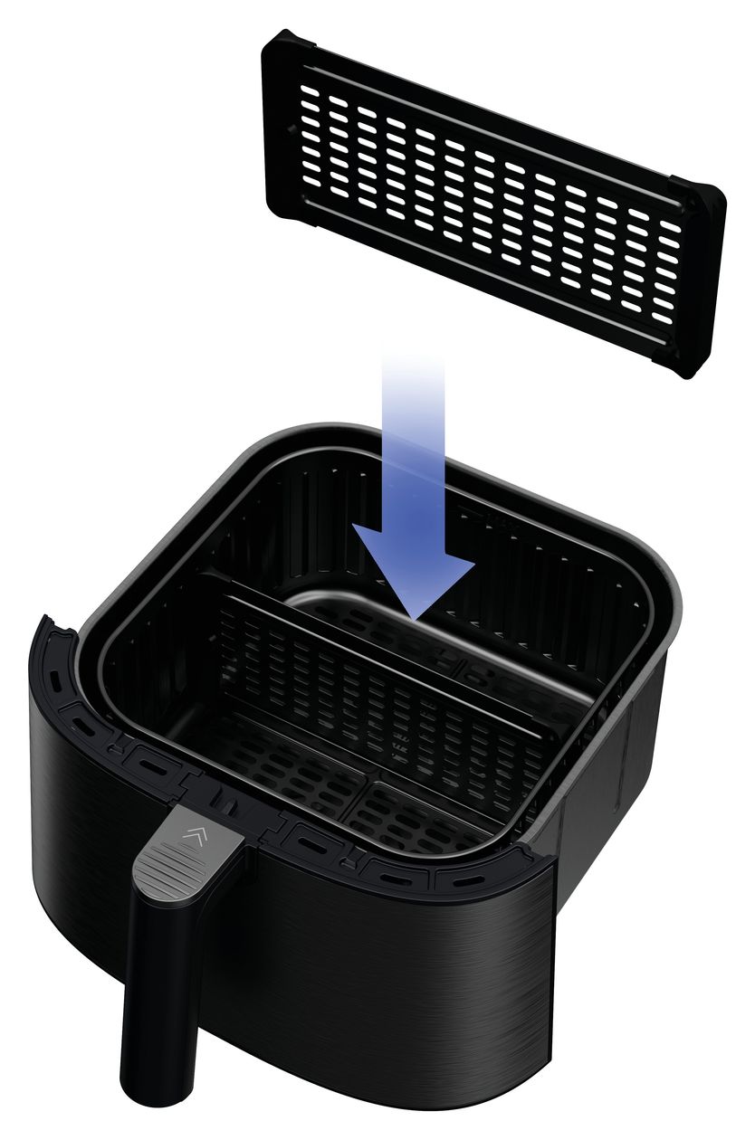 HAF5TWA3011 Heißluftfritteuse 7 l 2000 W  (Schwarz) 