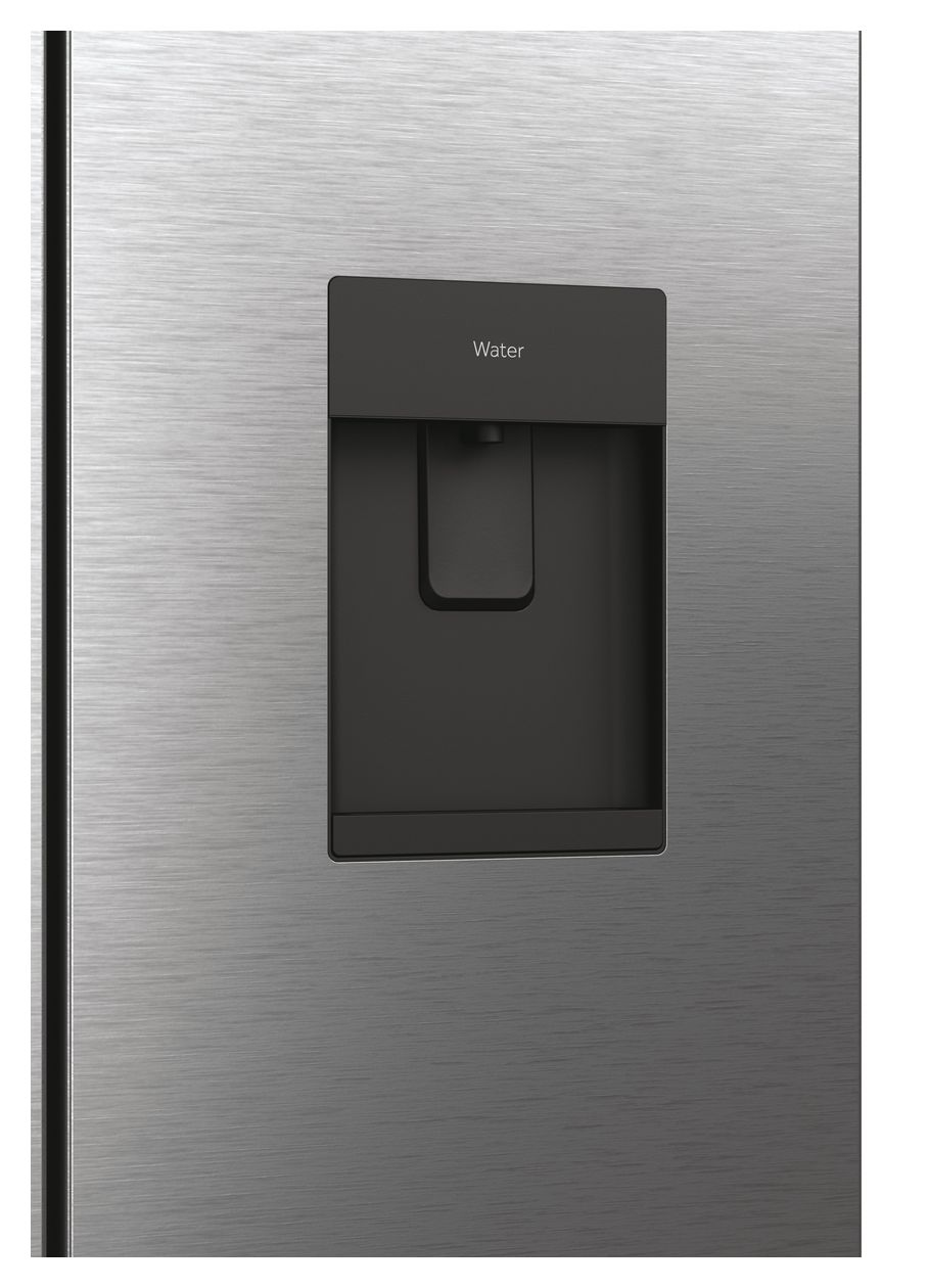 HCW7819EHMP Side-by-Side Kühl-/ Gefrierkombination 359 l / 177 l 319 kWh NoFrost 1925 mm x 830 mm  (Platin, Edelstahl) 