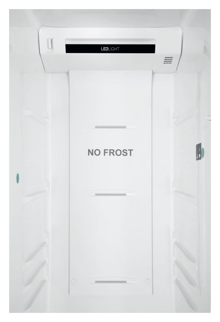 HSR3918FNPG Side-by-Side Kühl-/ Gefrierkombination 337 l / 191 l 399 kWh NoFrost 1775 mm x 908 mm  (Silber) 