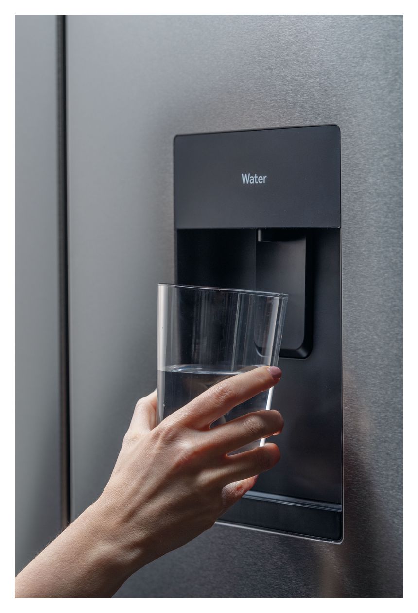 HTF-520WP7 Side-by-Side Kühl-/ Gefrierkombination 351 l / 174 l 360 kWh NoFrost 1900 mm x 908 mm  (Silber) 