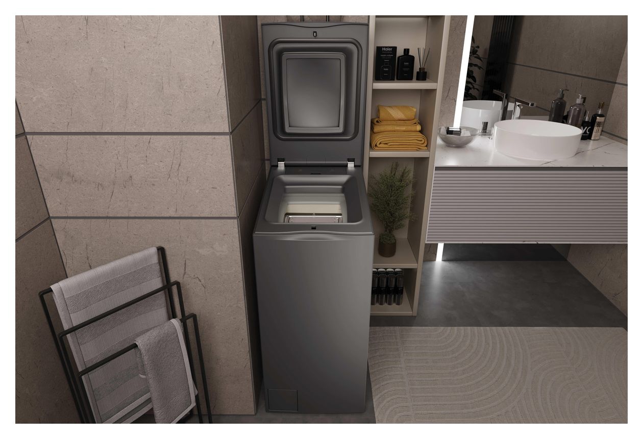 HW90-BPD13386GU1 9 kg Toplader Waschmaschine 1300 U/min 