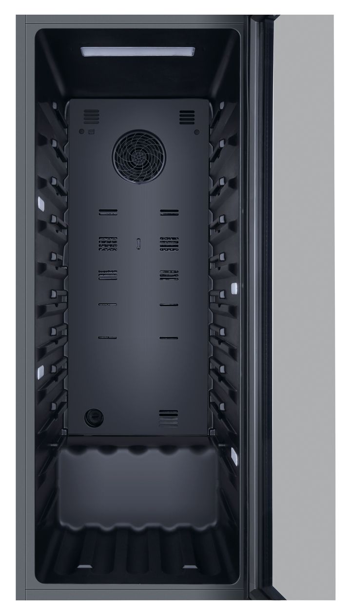 HWS84GNF Weinkühler Freistehend EEK: F 1 Zonen 84 Flasche(n) 