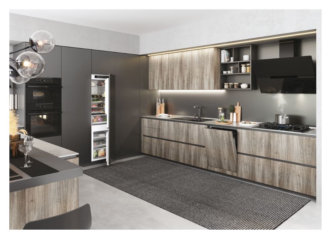 XI6C3D0FB 60 cm Geschirrspüler vollintegriert (ohne Front) Leise 16 Maßgedecke aquaStop Funktion Kondensations 