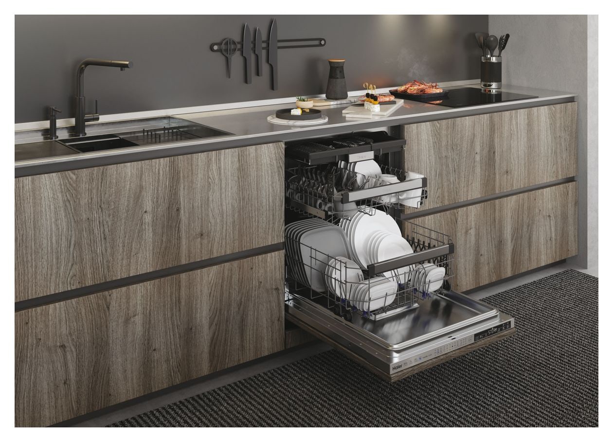 XIB6B2S3FS 60 cm Geschirrspüler vollintegriert (ohne Front) Sehr leise 16 Maßgedecke aquaStop Funktion Kondensations 